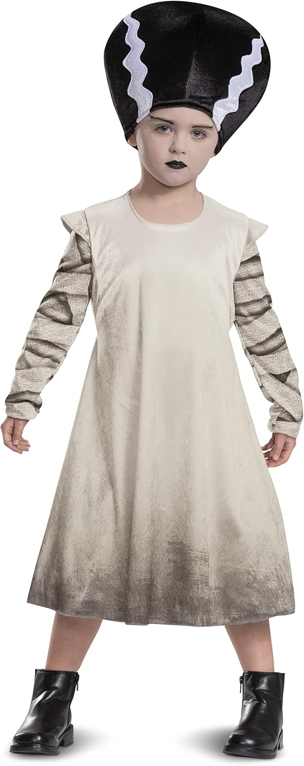 Disguise Bride of Frankenstein Costume for Kids
