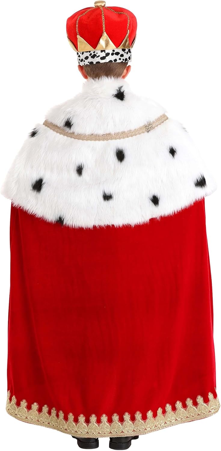 Child Deluxe Broadway King Costume Cape