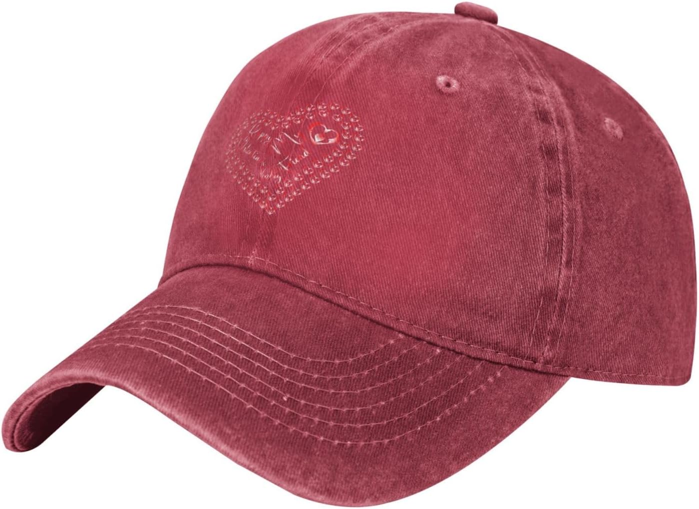 Valentines Day Baseball Cap Dad Gift