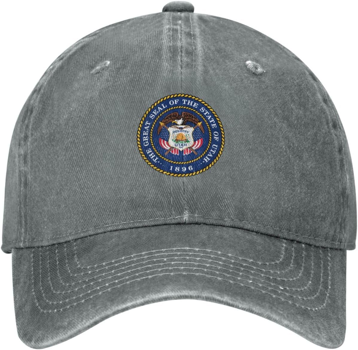 Seal of Utah Dad Hat Durable Washed and Comfortable Temporary Hat