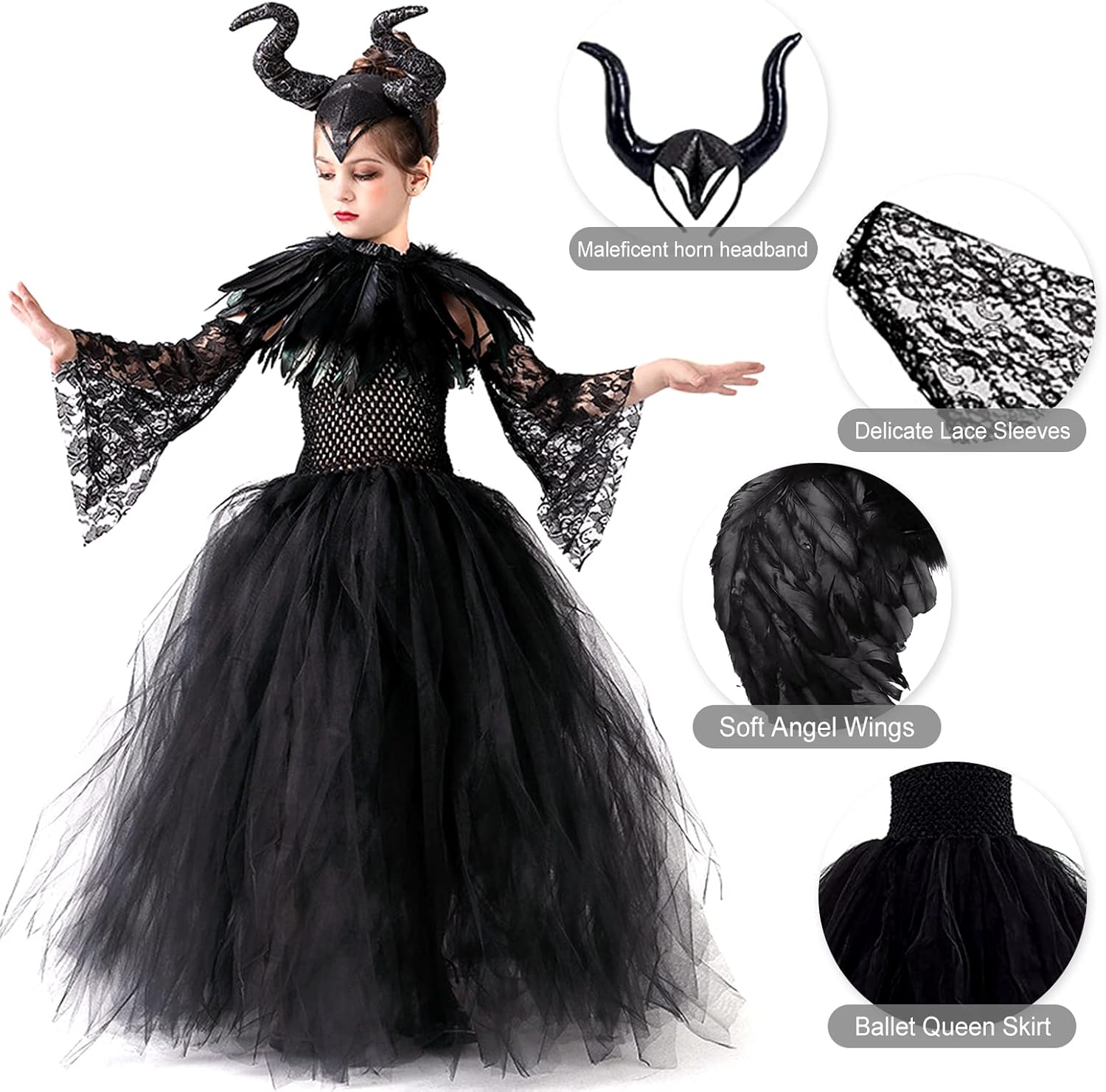 Halloween Evil Queen Dress Up Costume