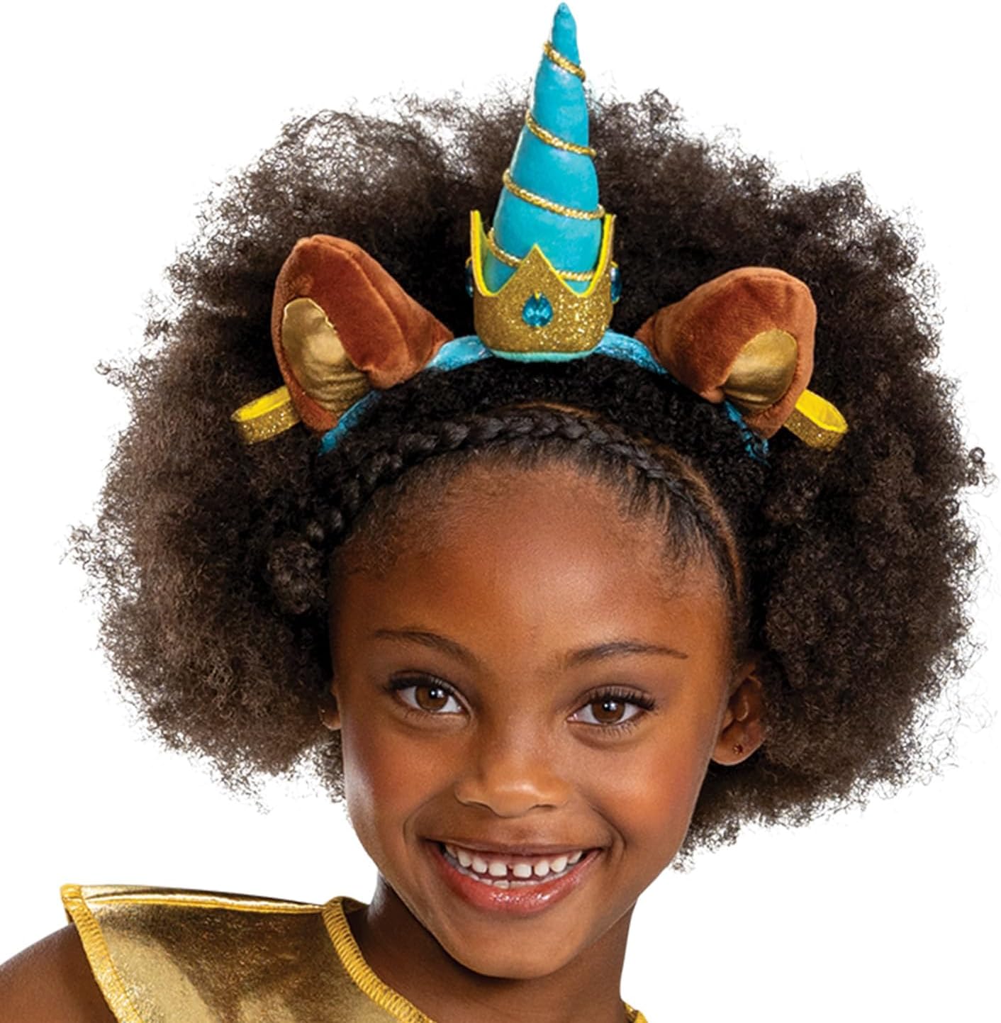 Disguise Girls Afro Unicorn Costume