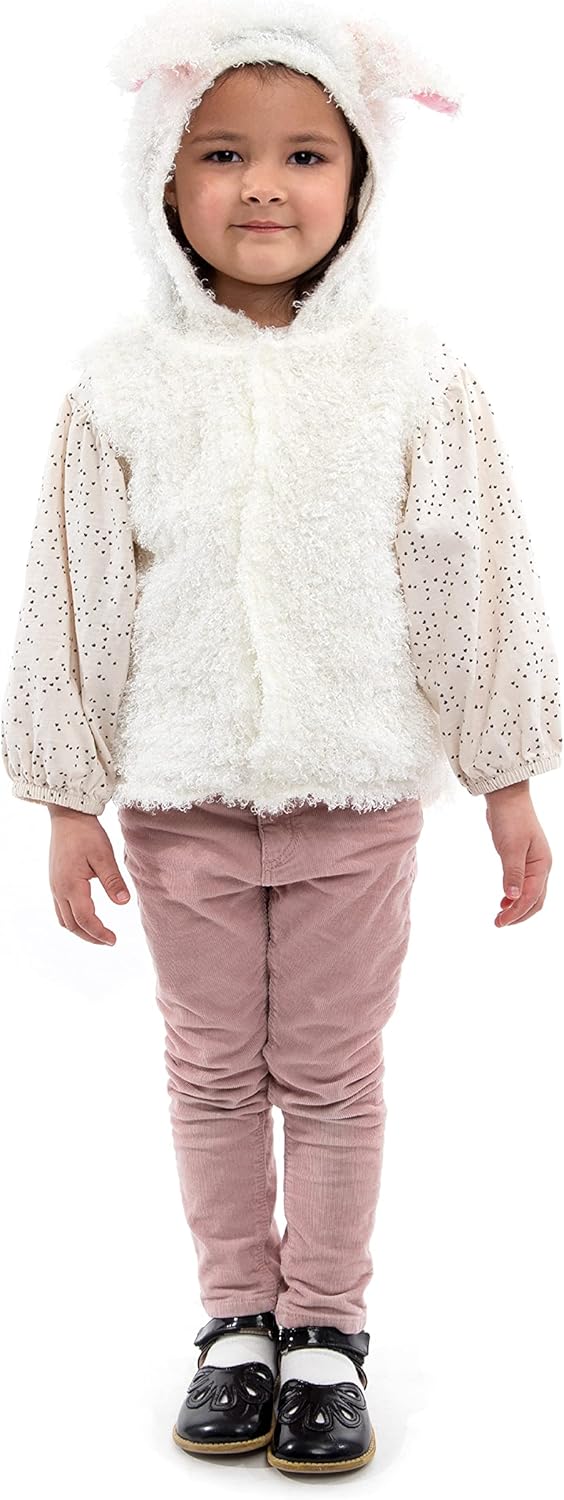 Little Adventures Sheep Costume Vest for Kids 8-12