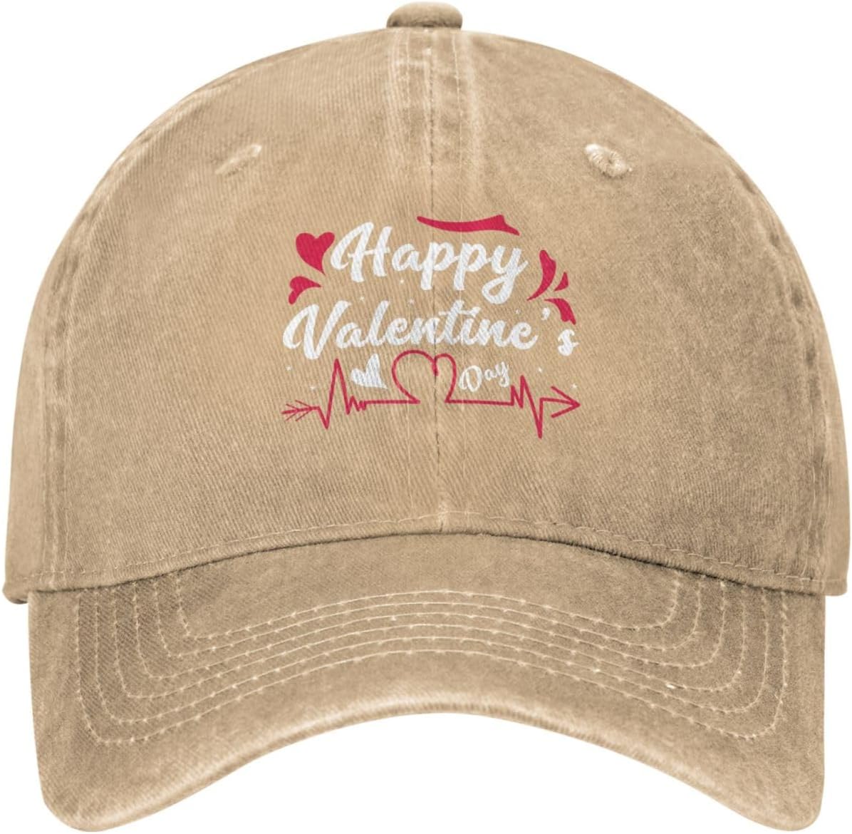 Valentines Day Baseball Cap for Dad