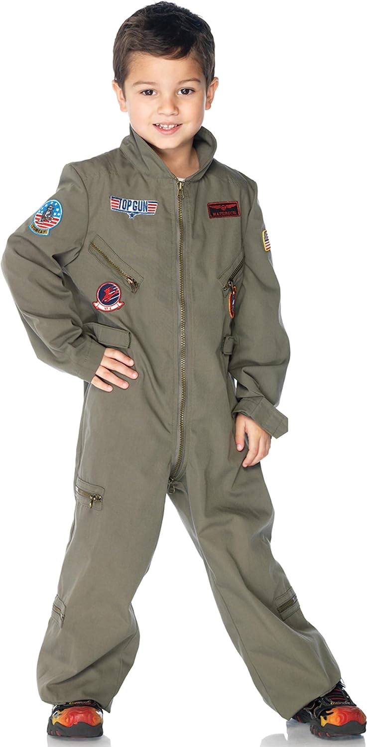Stylish Top Gun Flight Suit for Boys