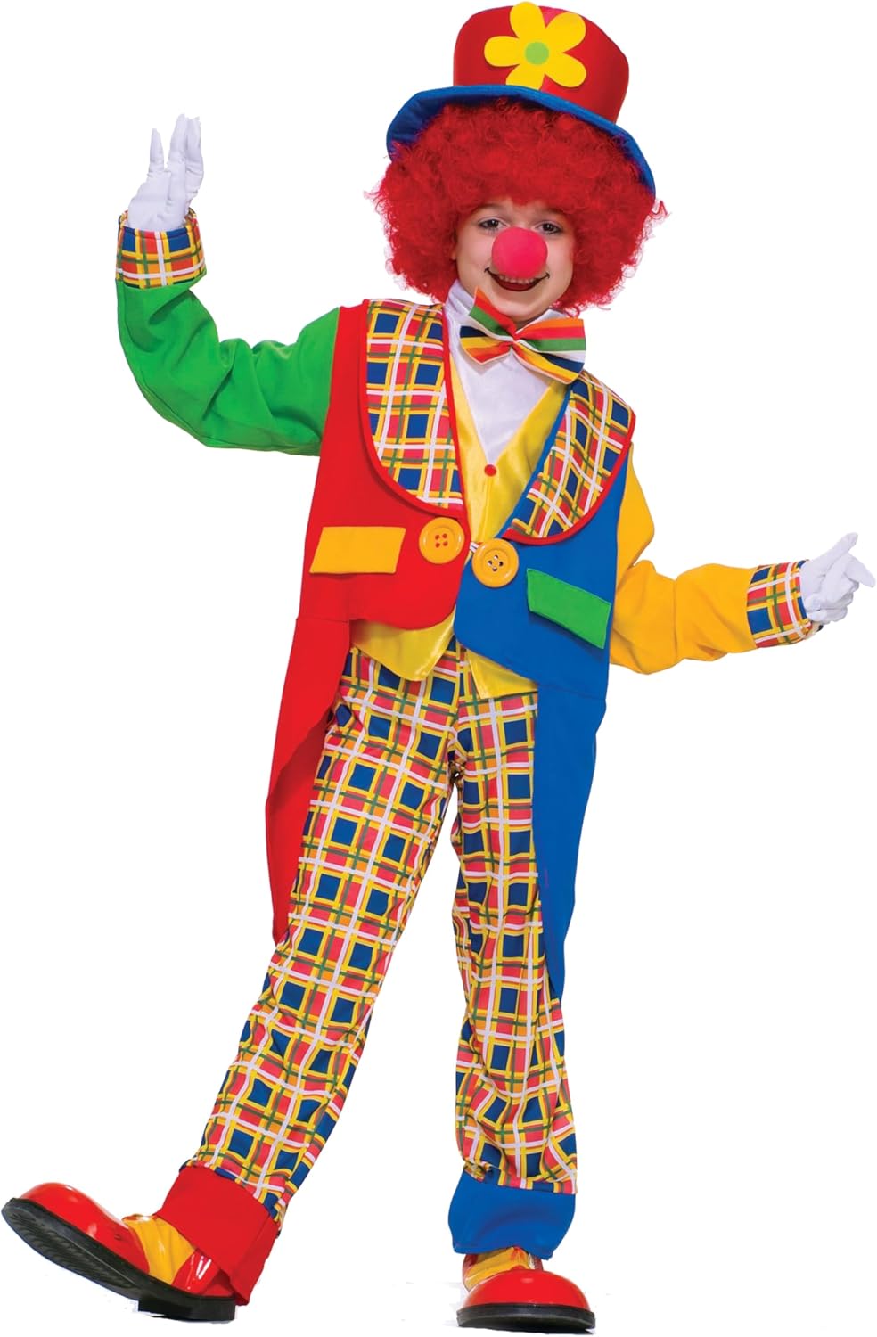 Rubies Childs Clown On The Town Costume X-Large