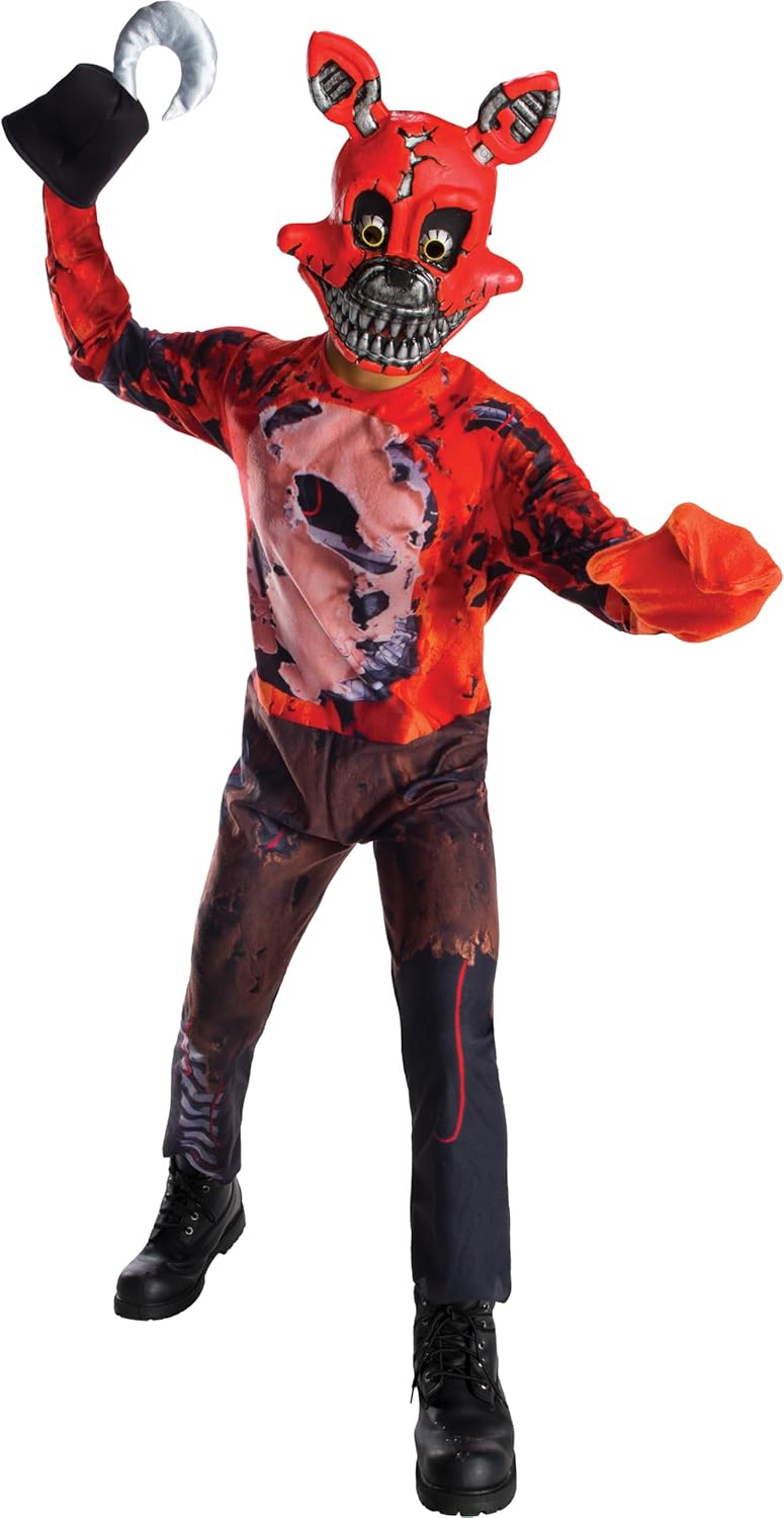 Rubies Boys Five Nights At Freddys Nightmare Foxy Costume