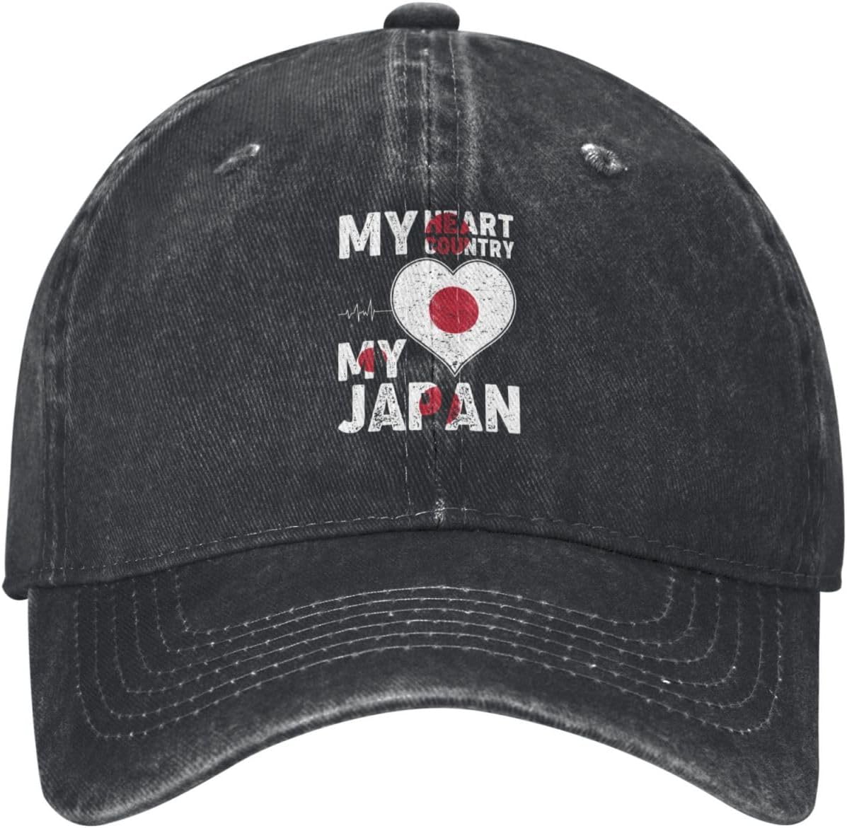 My Heart My Country My Japan Baseball Cap