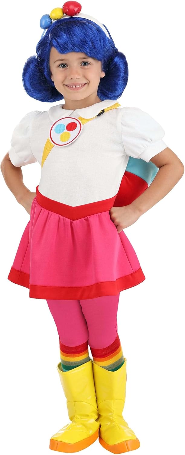 Delightful for children True rainbow kingdom costume