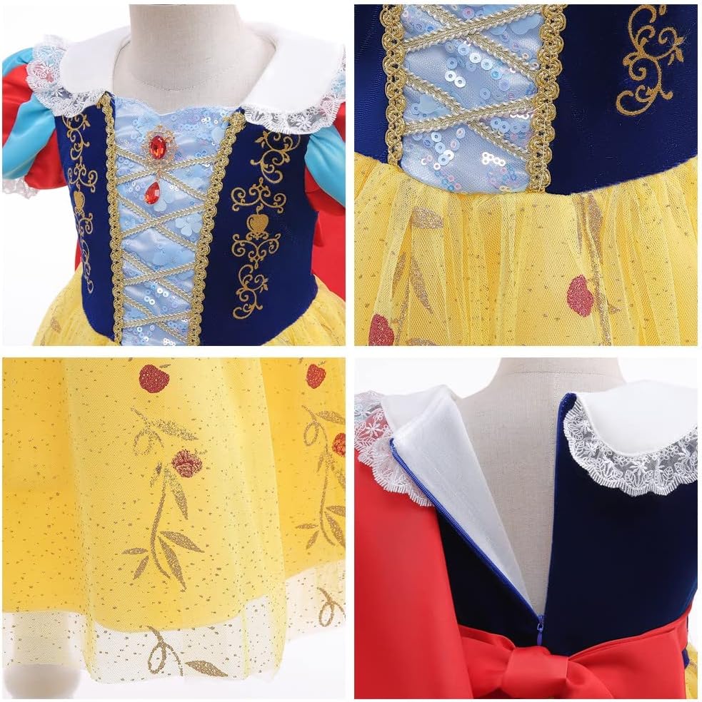 Snow White Princess Costume w Accessories