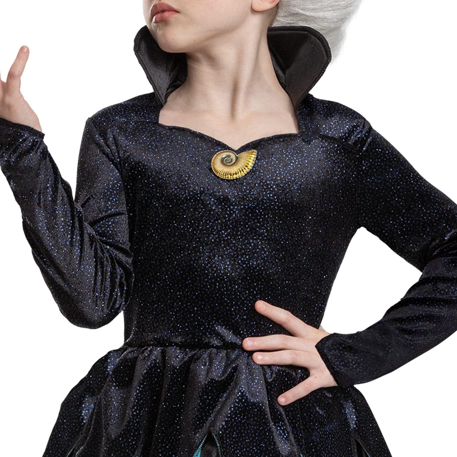 Official Disney The Little Mermaid_live Action Ursula Costume for Girls