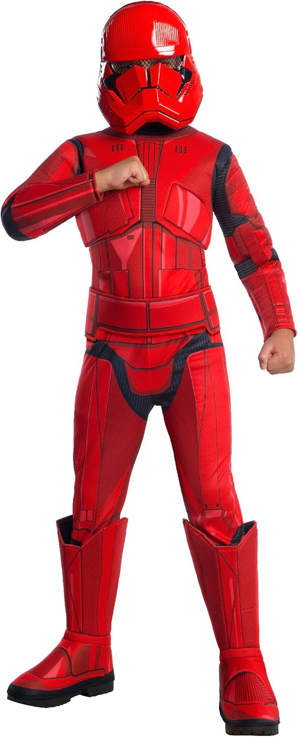 Rubies Star Wars The Rise of the Skywalker Deluxe Sith Trooper Boys Costume
