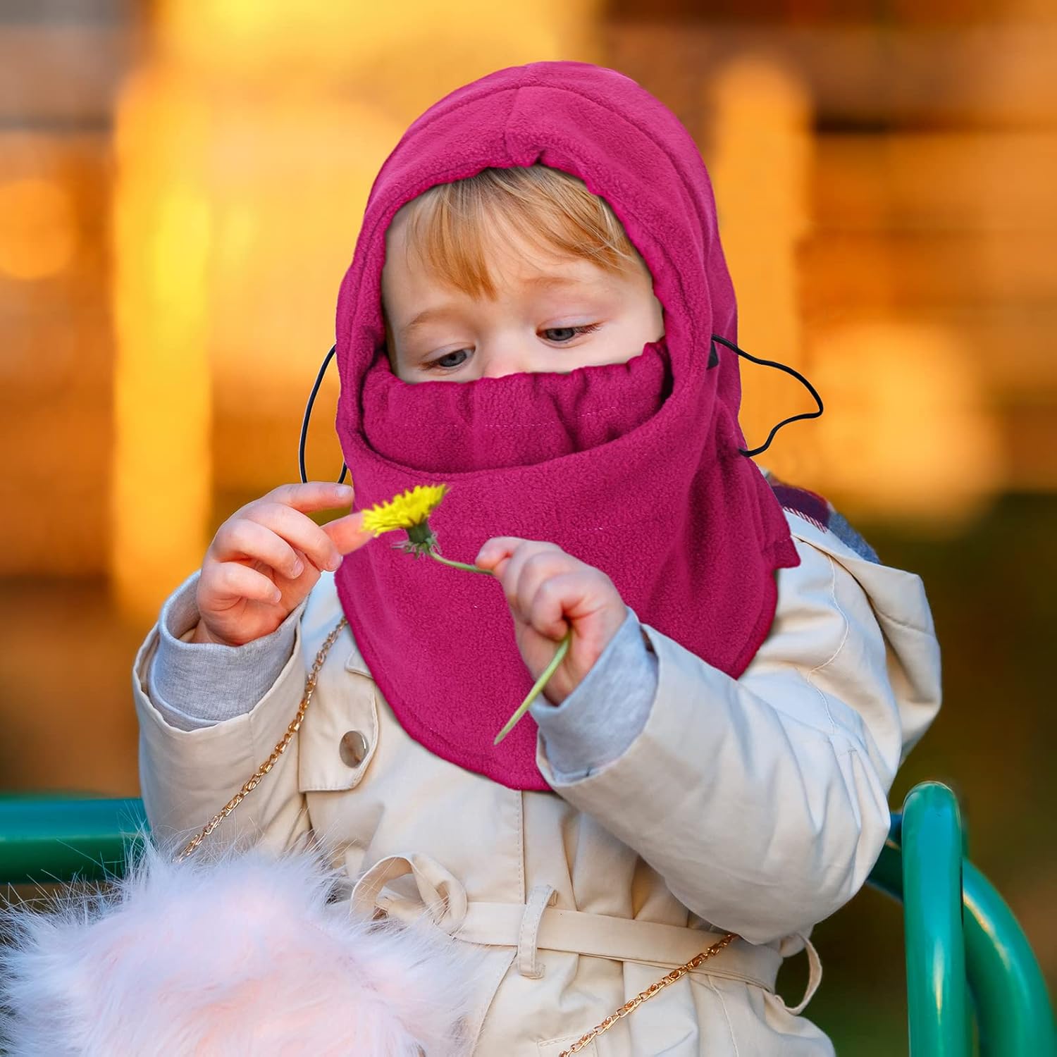 Perfect Kids Winter Gloves Set Warm Windproof for Skiing More