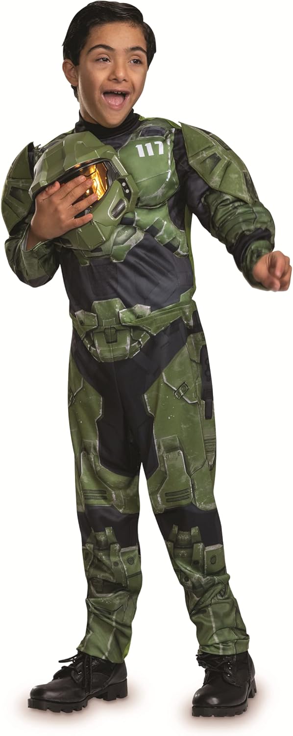 Disguise Master Chief Costume for Kids