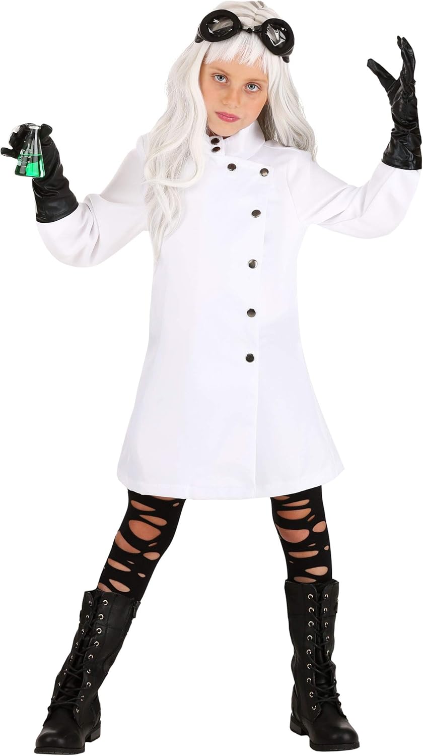 Mad Scientist Costume for Girls