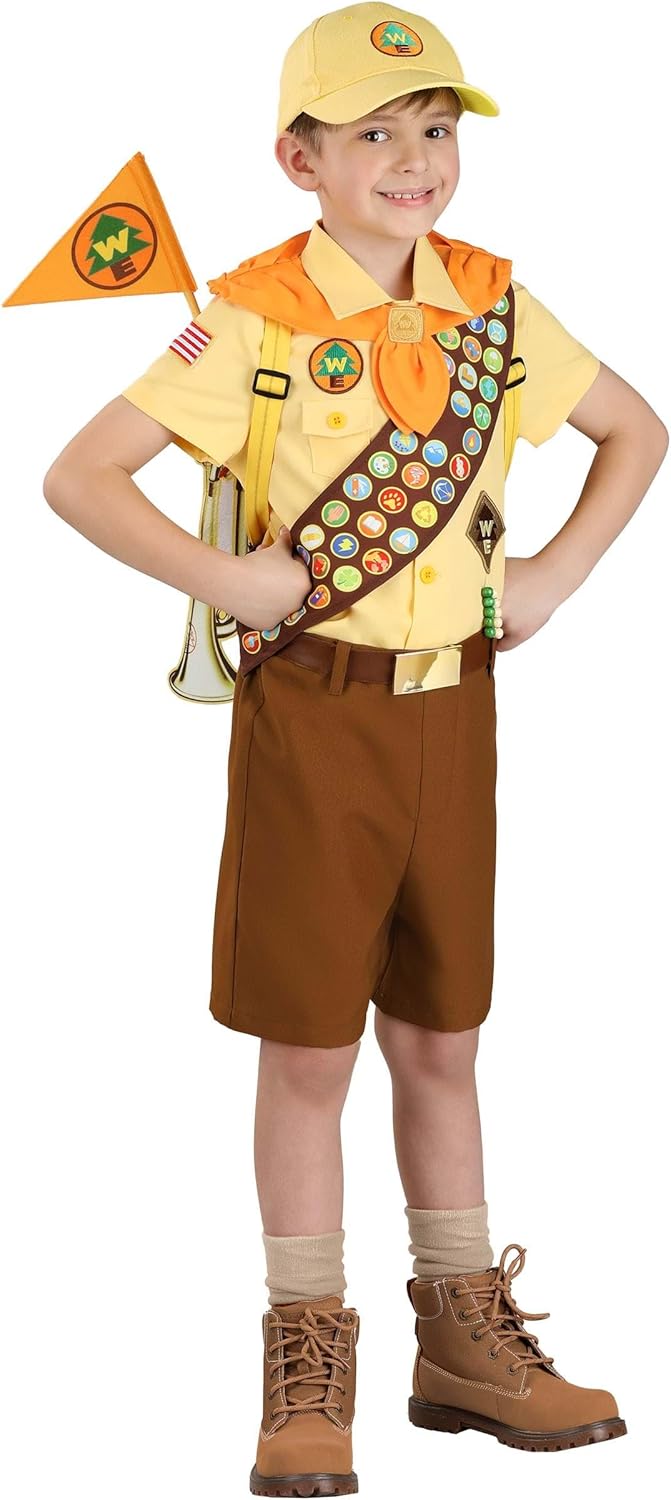Half-Priced Halloween costume for Boy Russell Disneynaut