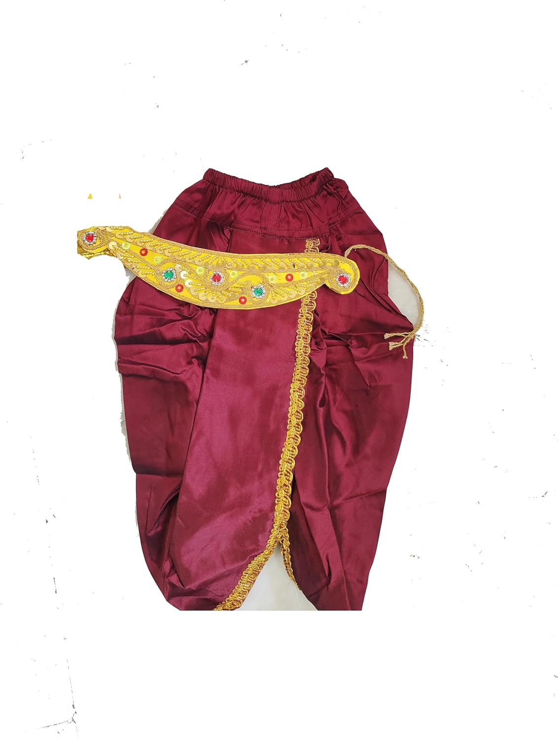 Krishna Costume for Kids Blue Silk Dress for Boys