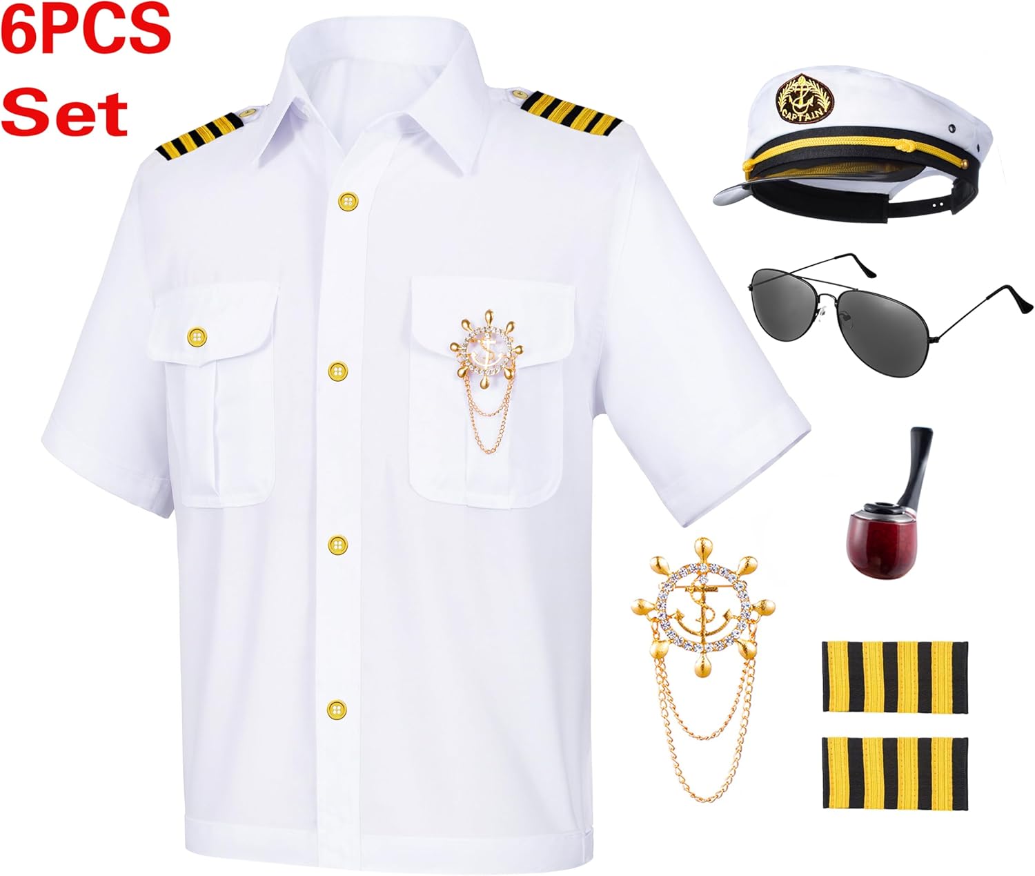 Captain Yacht Sailor - Kids Party Costume