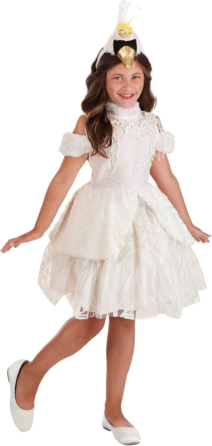 Girls Swallowpermitting Dress Bird Costume for Halloween