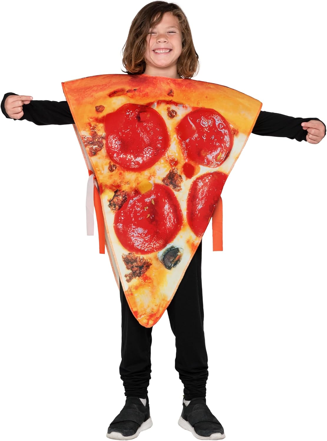 Spooktacular Creations Halloween Pizza Slice Costume for Kids Spooktacular Food Fun