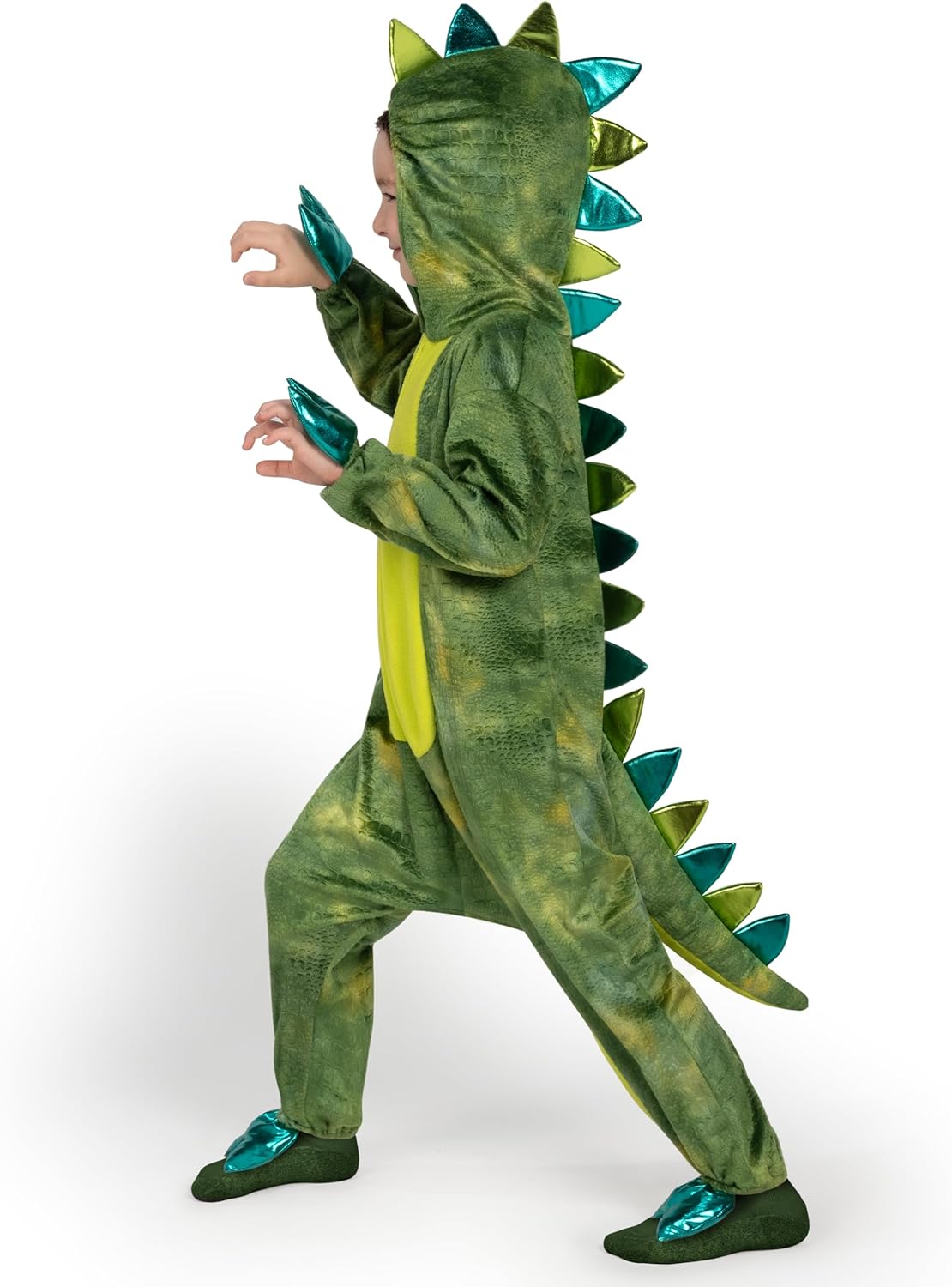 Glow-in-the-Dark Dinosaur Costume for Halloween