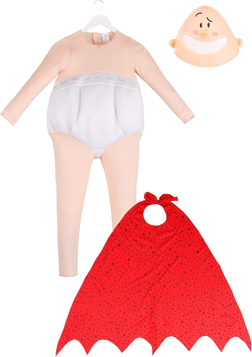 Captain Underpants Movie Deluxe Costume for Boys Large 10-12