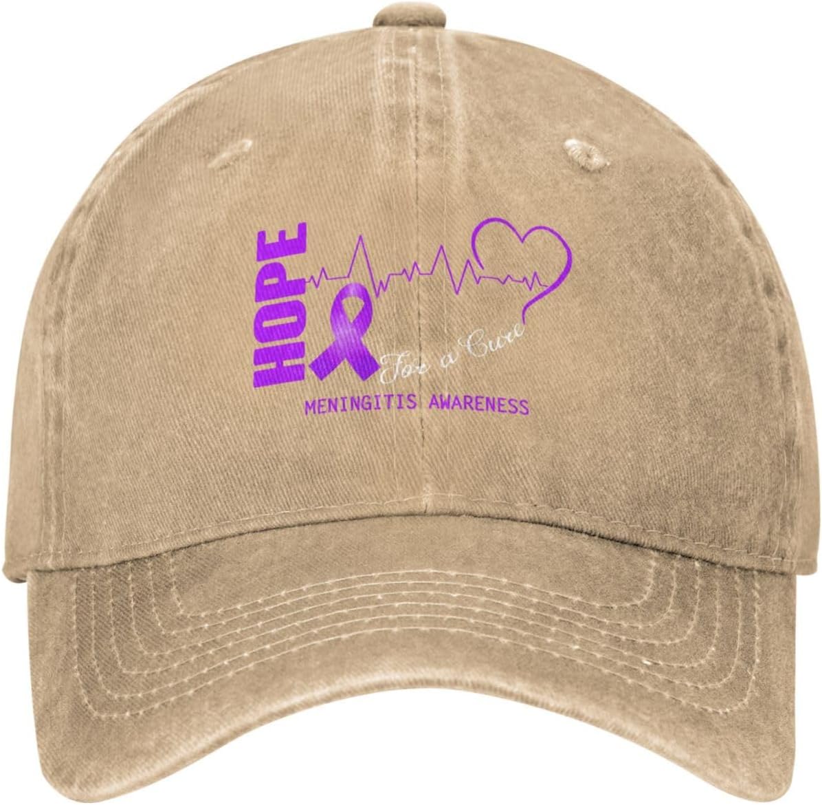 Hope for A Cure Meningitis Awareness Baseball Cap