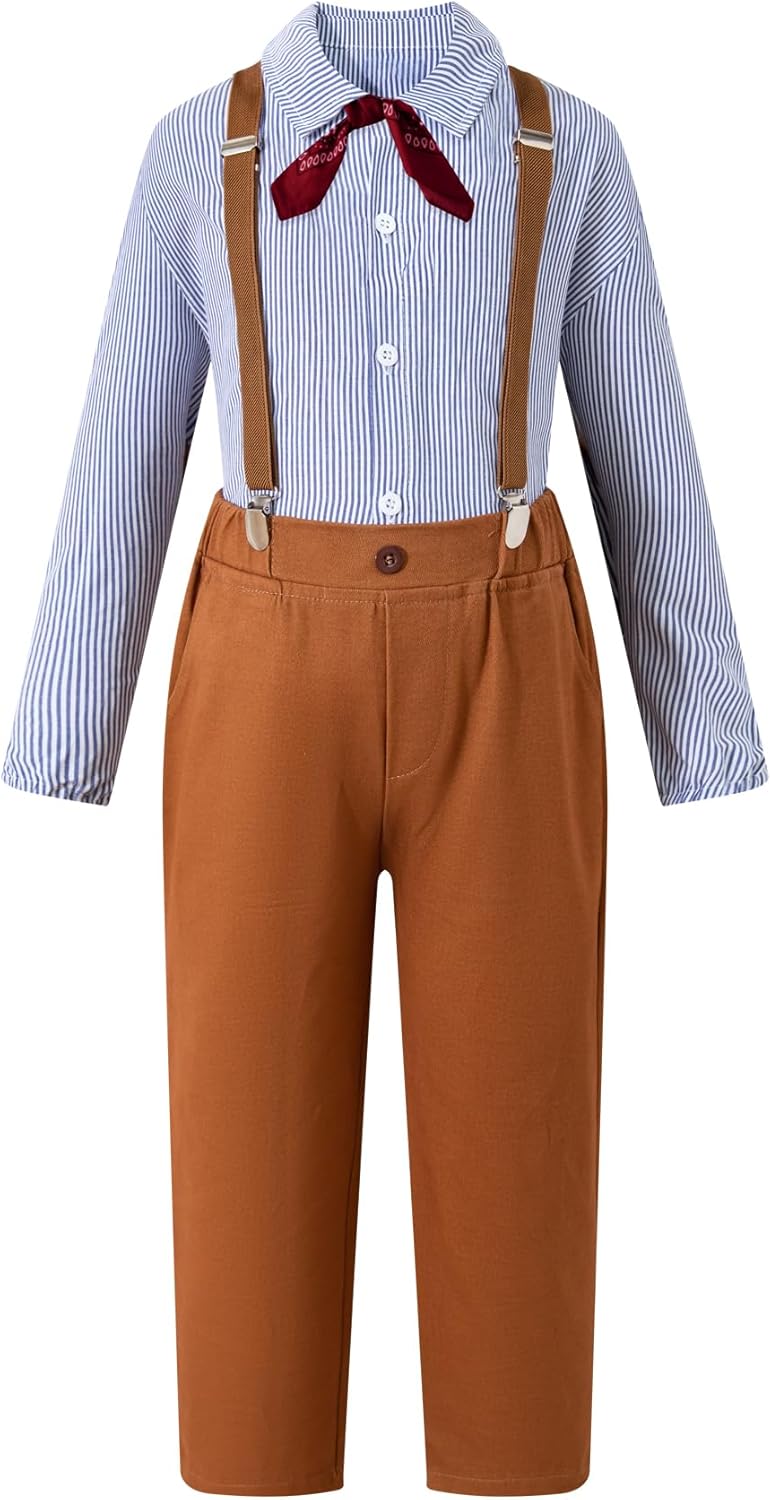 Halloween Kids Colonial Pioneer Costume - Perfect for Boys