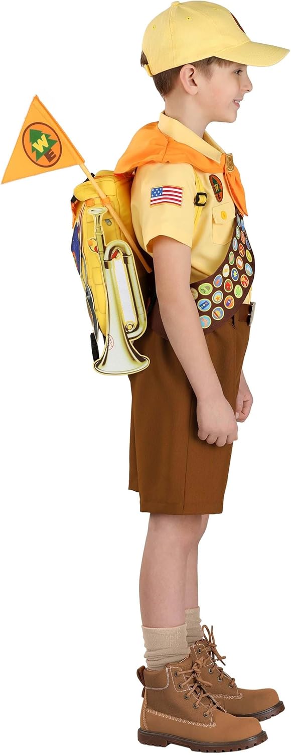 Half-Priced Halloween costume for Boy Russell Disneynaut