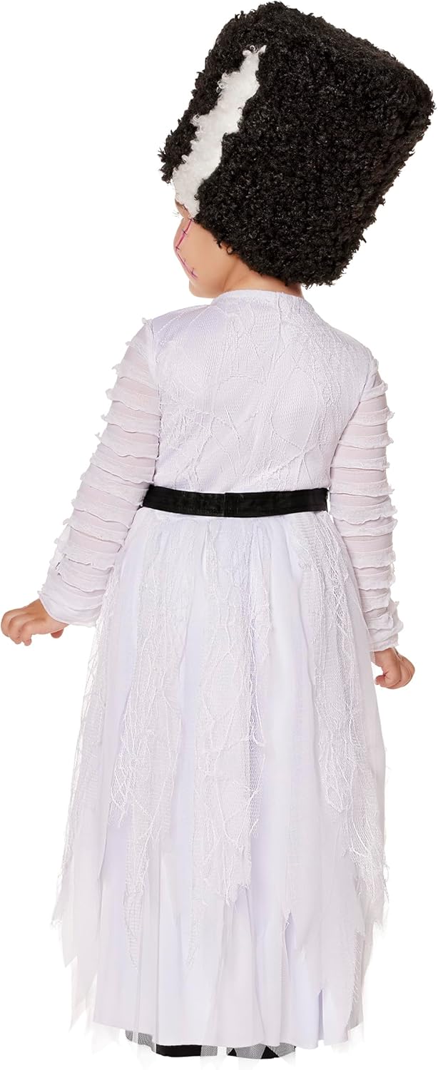 Spirit Halloween Toddler Bride of Frankenstein Costume