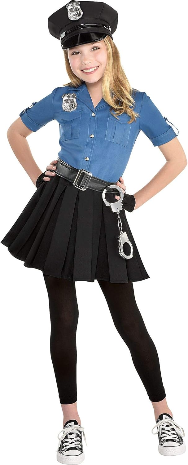 Amscan Girls Police Costume Halloween