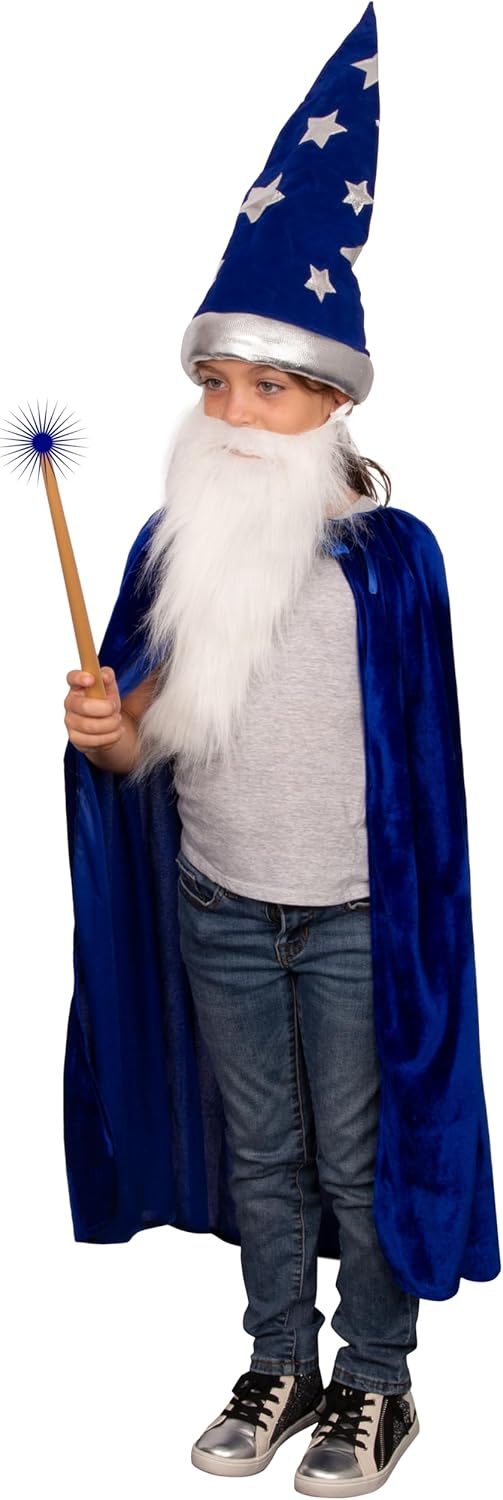 Amazing Wizard Costume for Kids 4 Piece Set