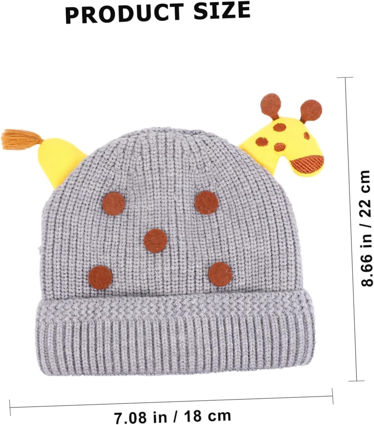 Cection Wool Beanie for Toddler Girls