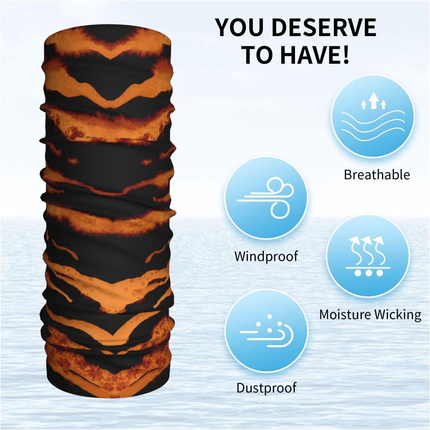 Premium Neck Gaiter for Women Men - Dustproof Cold weather Protection
