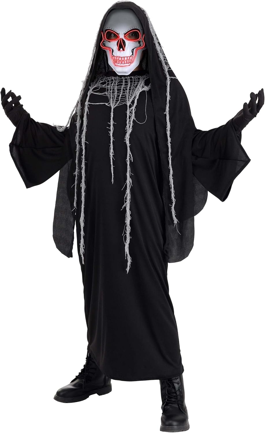 Glowing Grim Reaper Costume for Boys