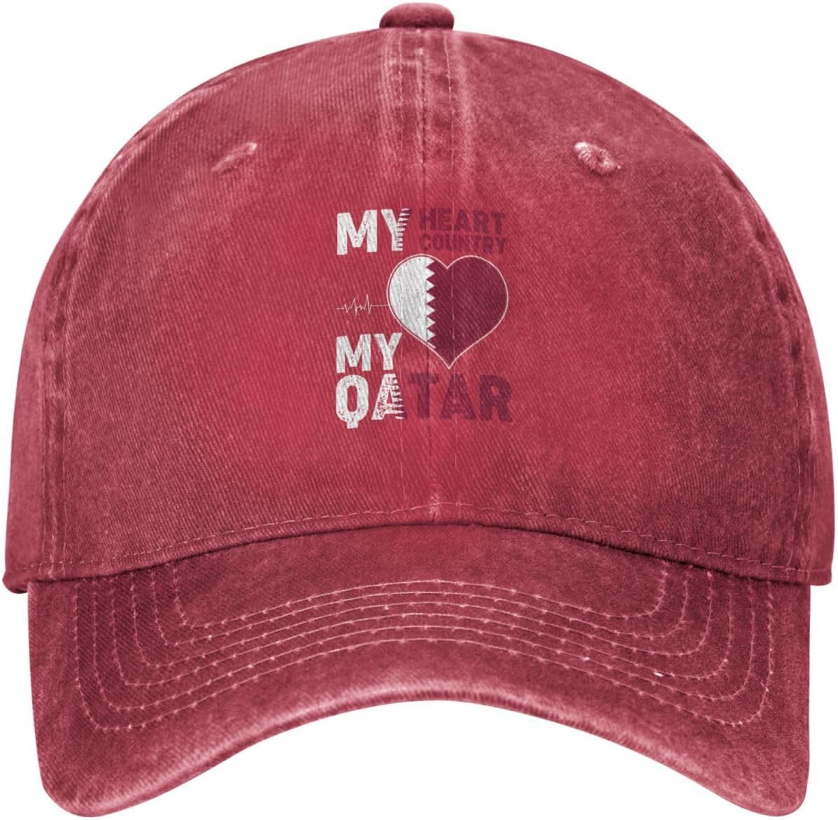 My Heart My Country My Qatar Baseball Cap