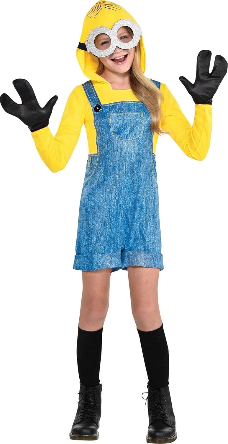 Party City Halloween Minion Costume for Girls