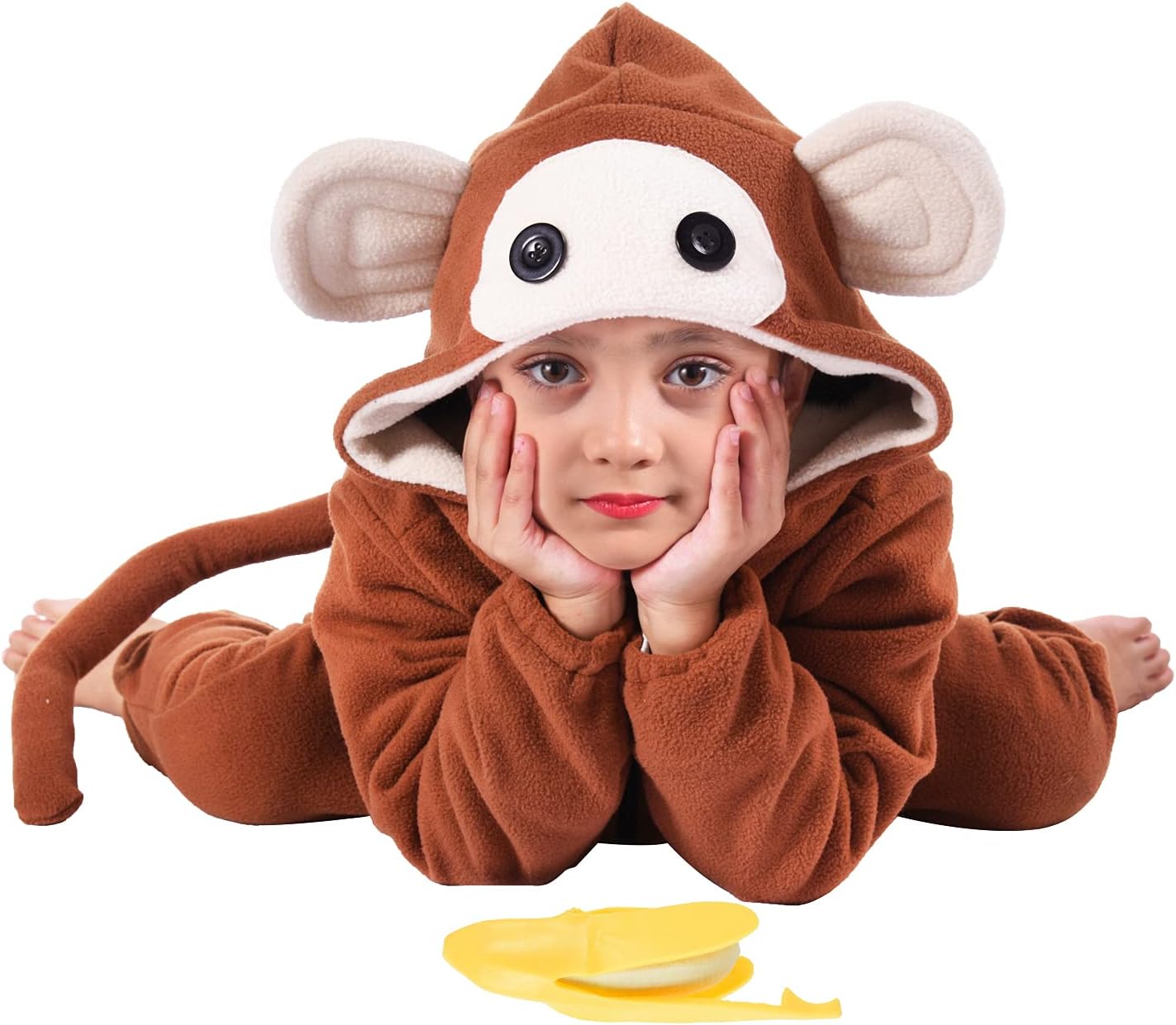 Tao-Ge Kids Monkey Onesie with Banana Accessories