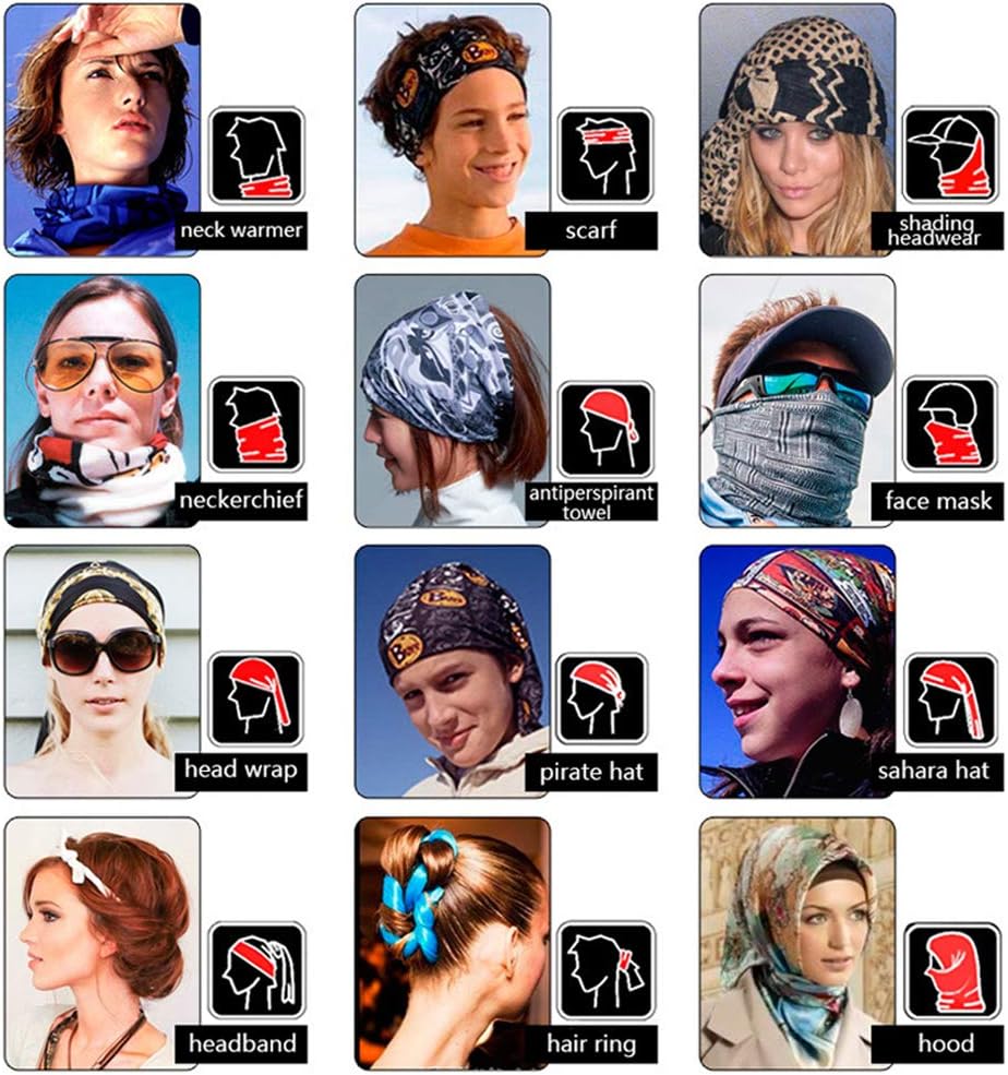 Sidasion UV-Protecting Neck Gaiter Mask for Men Women