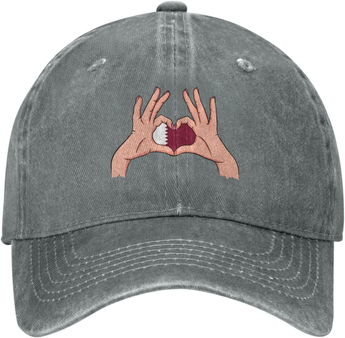 RTATBY Vintage Baseball Cap with Qatar Flag