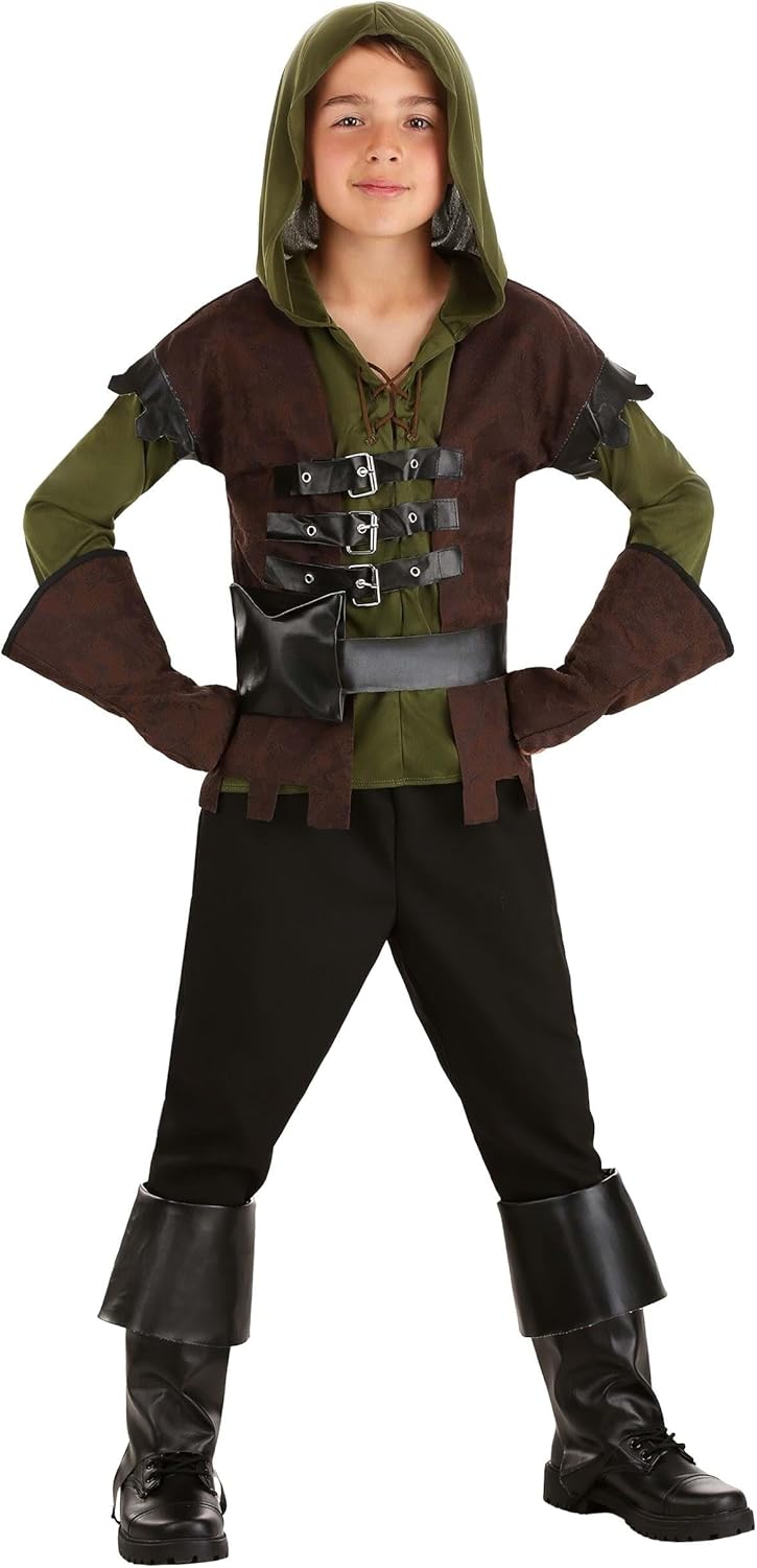Kids Robin Hood Costume - X-Large 12-14