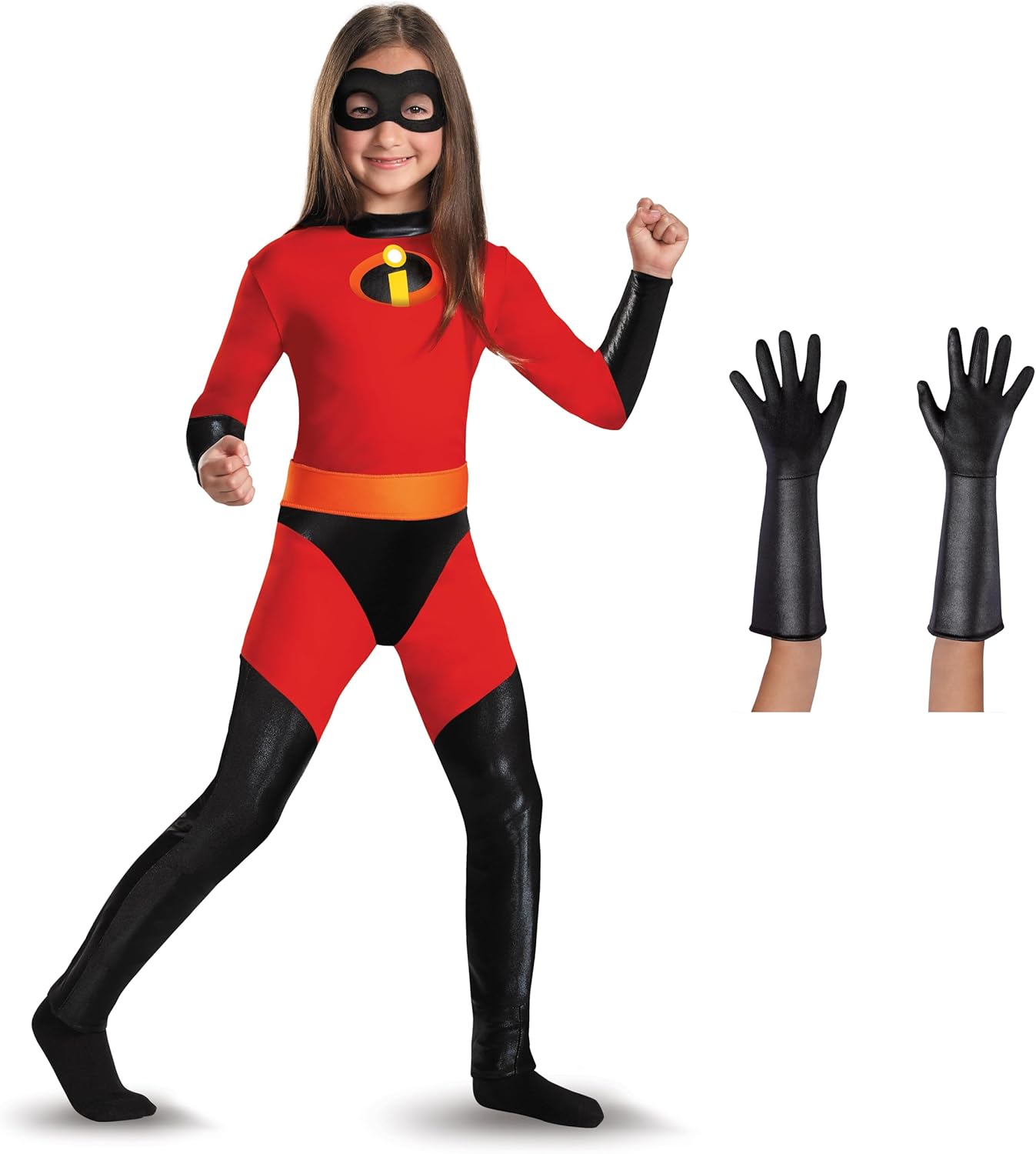 Disguise Violet costume gloves