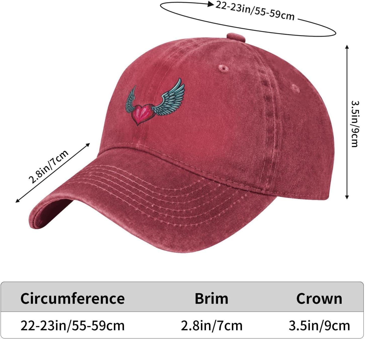 High-Quality Washed Golf Dad Baseball Cap