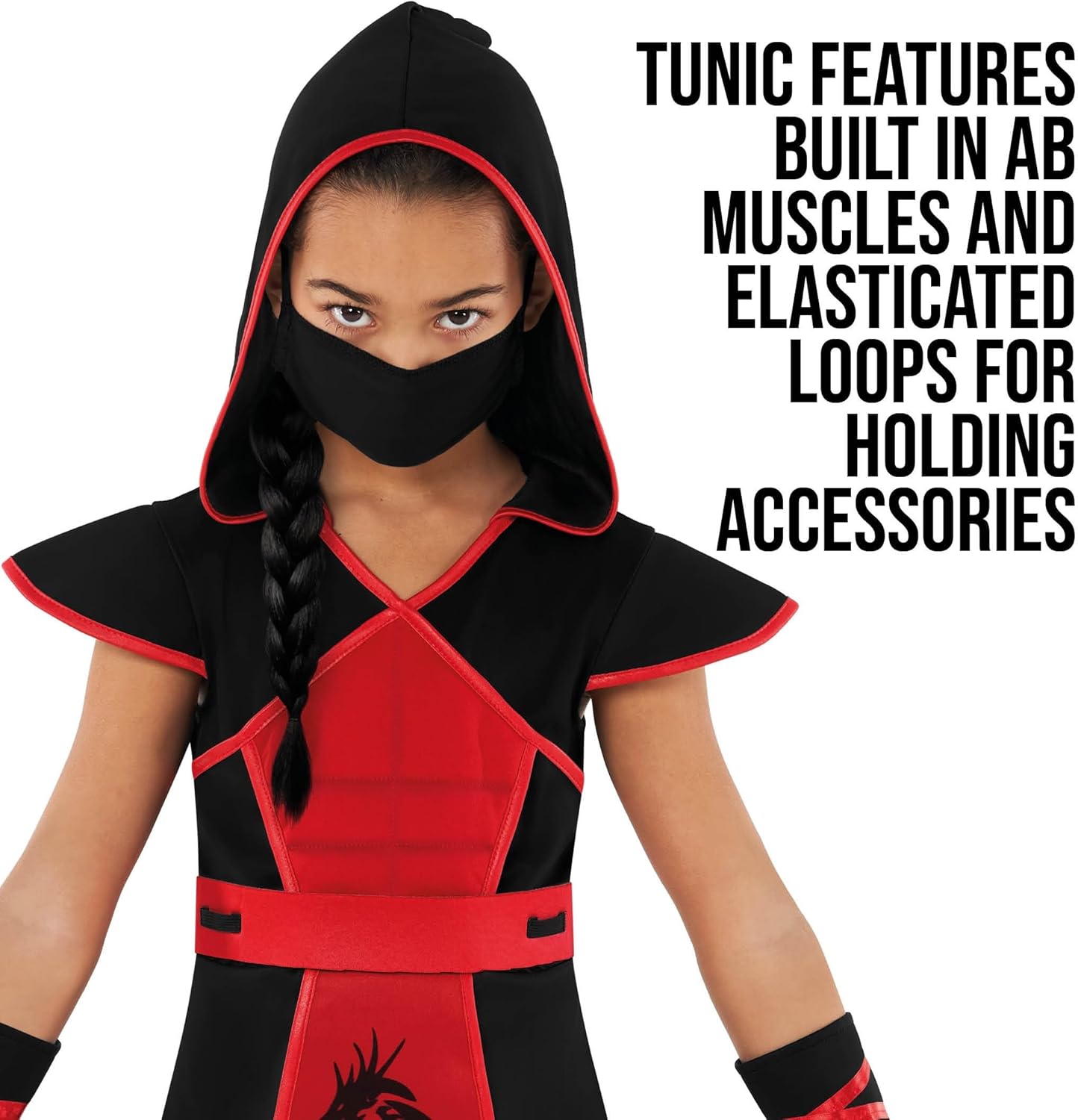 Perfect for Halloween Morph Ninja Costume for Girls