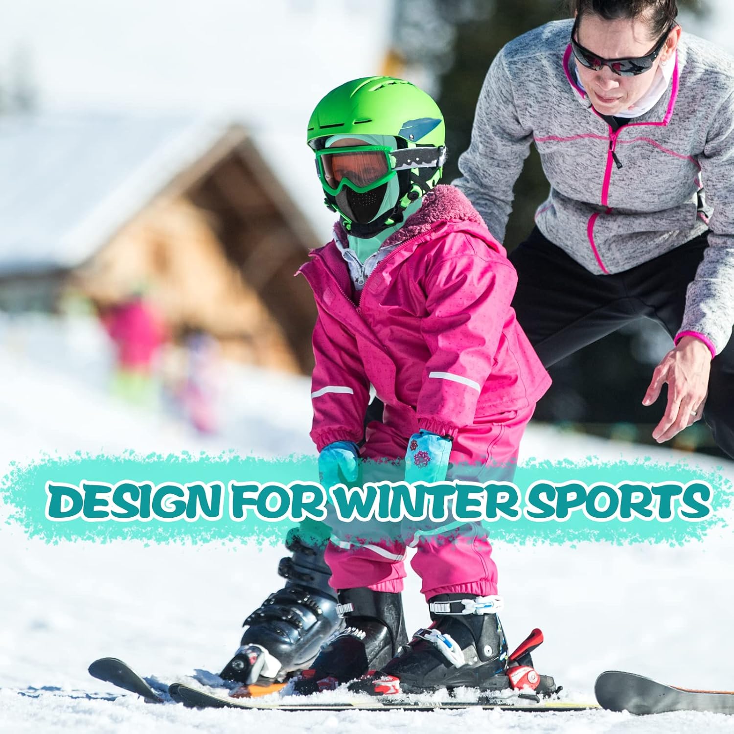 Perfect for Winter Kids Balaclava Ski Mask with Breather Design