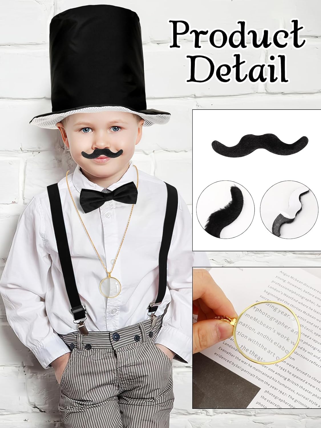 Magnificent 1920s Gatsby cosplay accessories for gentlemen