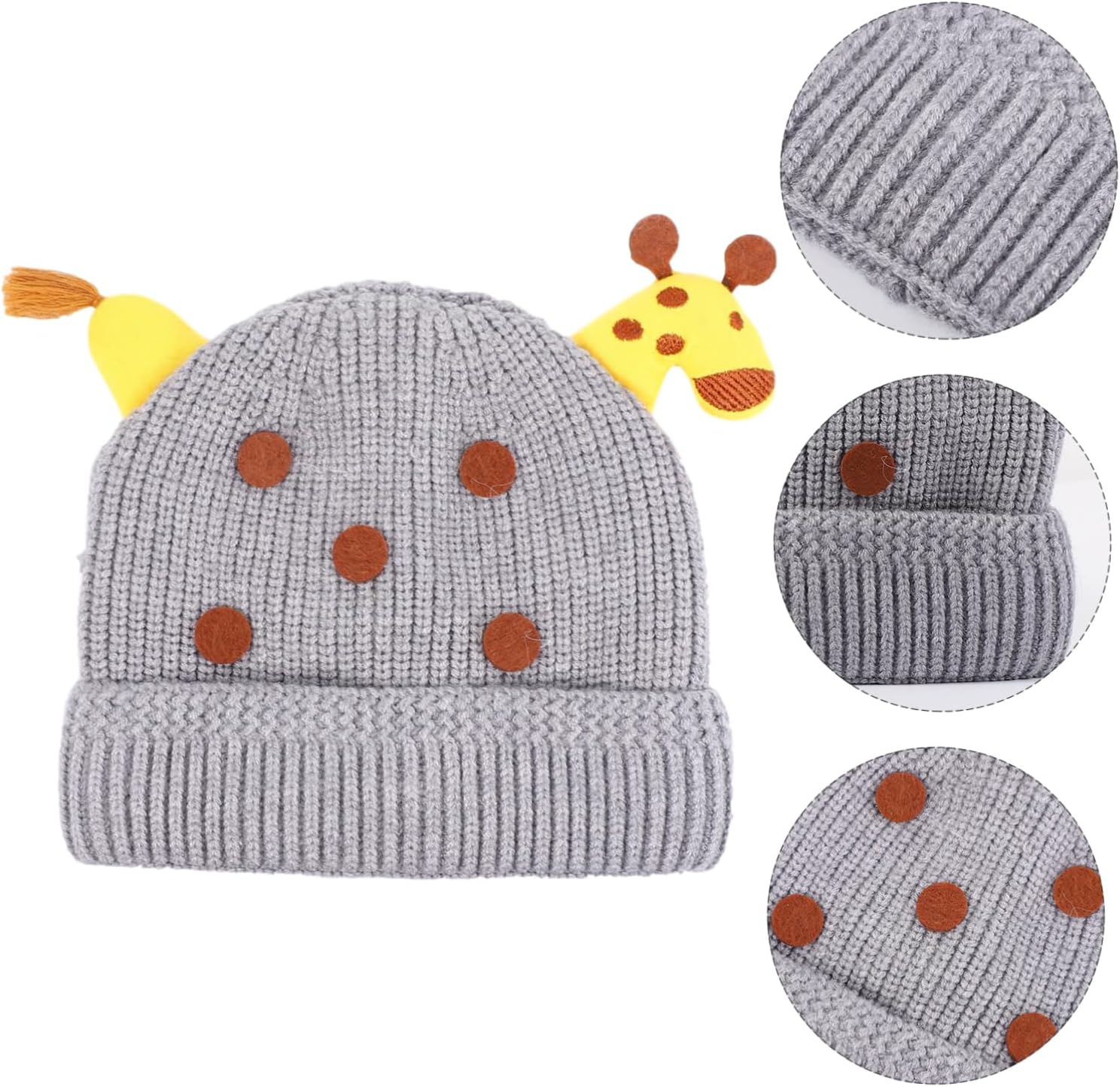 Cection Wool Beanie for Toddler Girls