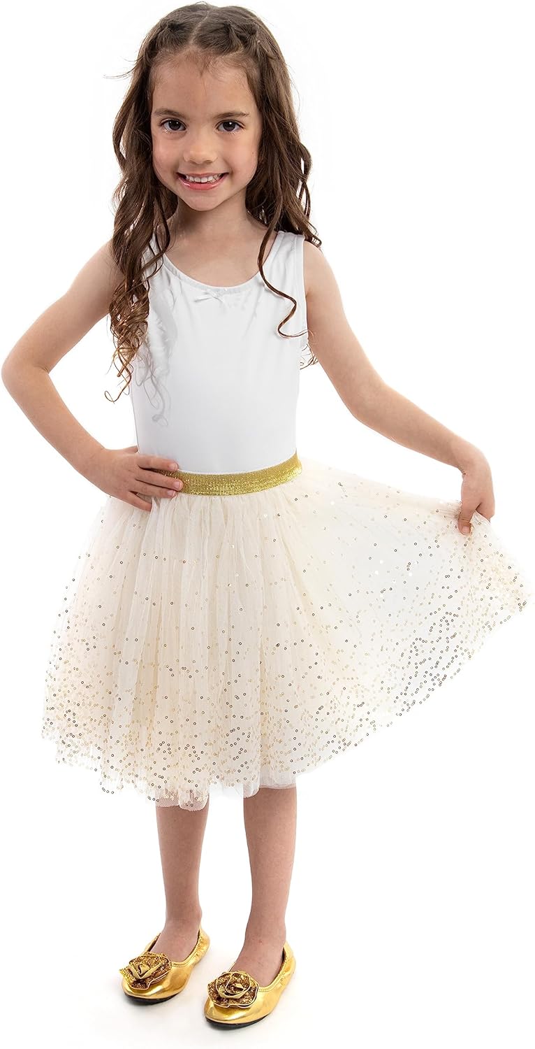 Little Adventures Giraffe Shimmer Tutu Costume for Girls 3-8