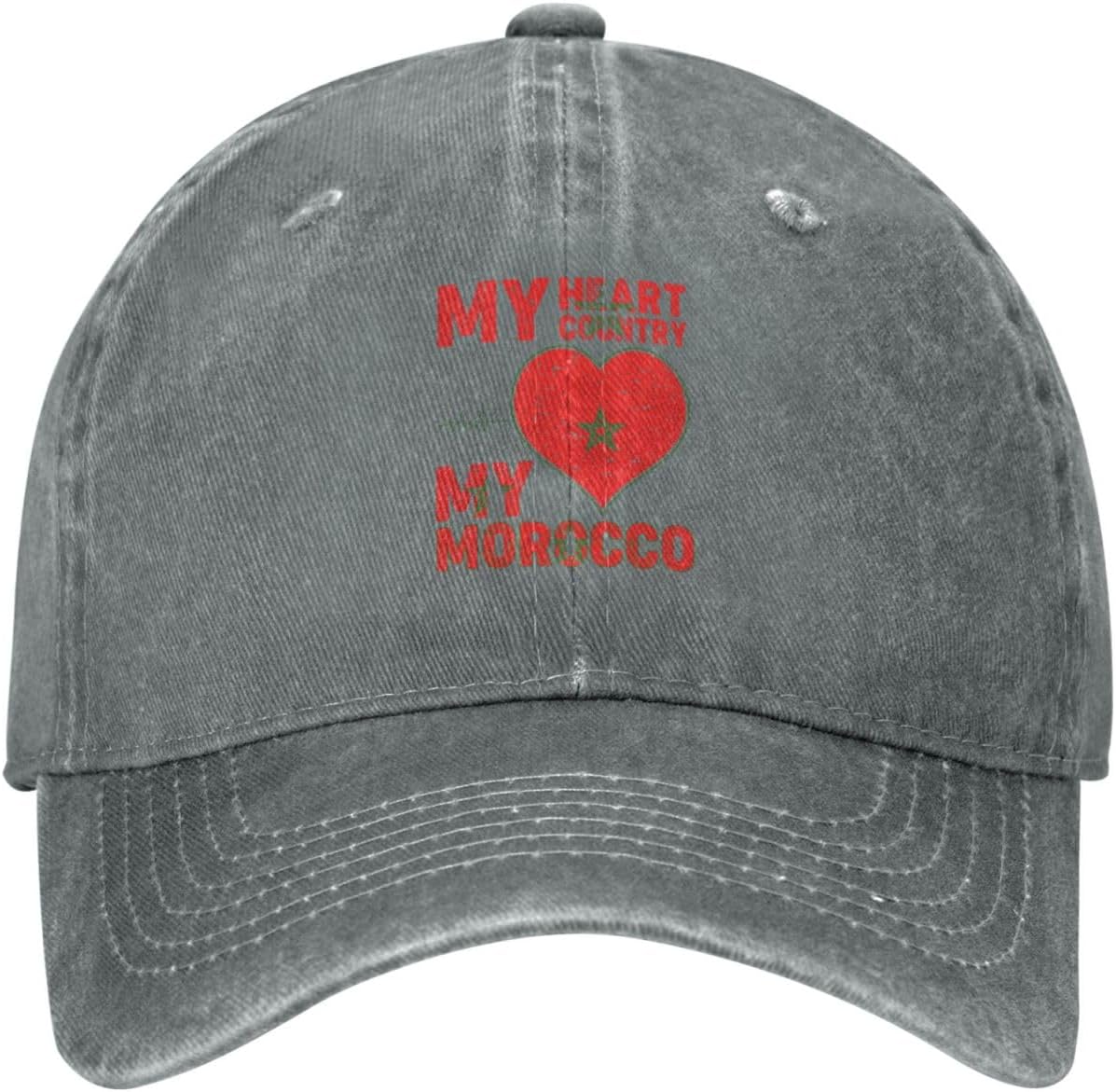 My Heart My Country My Morocco Baseball Hat