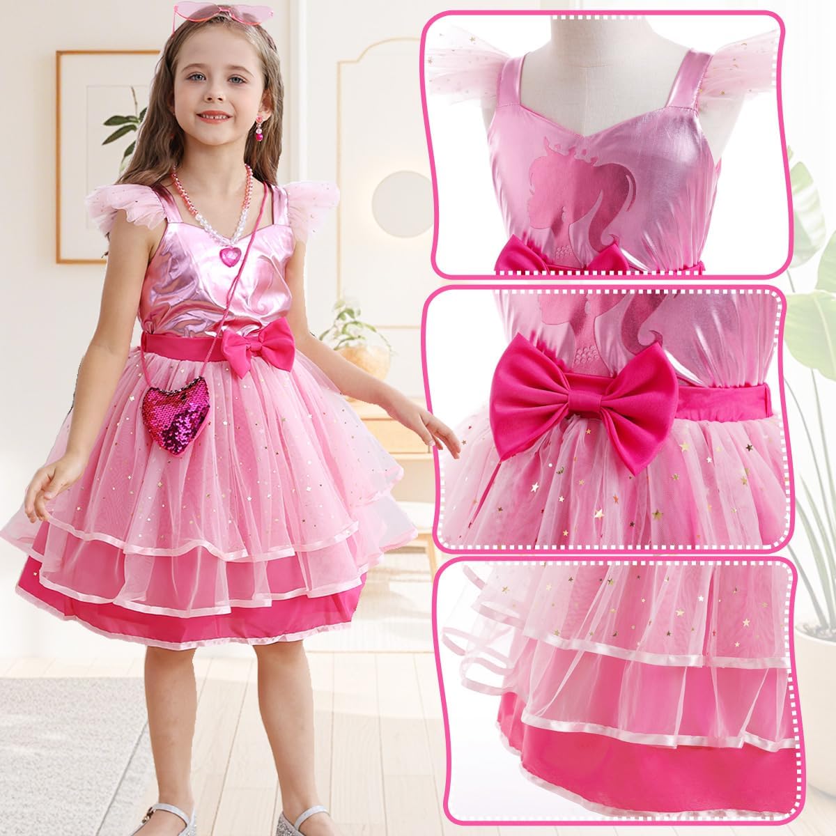 Perfect Girls Pink Cosplay Princess Dress